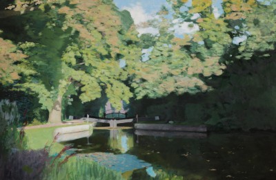 Tom GREENWOOD - St John's lock towards Woking 